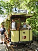 Rahnsdorf, vor der R�ckfahrt zum Wasserwerk M�ggelsee, 10.5.2009