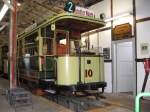 Blick auf dem Tw in der wagenhalle alte Depot Alt-Schm�ckwitz, 2006