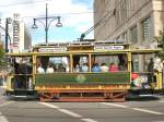 Tw 10 verl��t die Diercksenstrasse am S-Bhf Alexanderplatz, Juli 2009