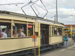 Tw 3802 an der Sonderhaltestelle Betriebshof Lichtenberg, Berlin 26.