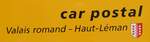 (267'763) - Beschriftung - car postal Valais romand - Haut-L�man - am 6.