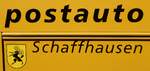 (286'915) - Beschriftung - postauto Schaffhausen - am 9. Mai 2026 in Ibergeregg, Passh�he