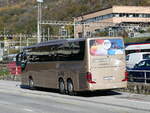 (242'802) - Ghezzi, Rivera - Nr. 8/TI 326'861 - Setra am 16. November 2022 beim Bahnhof Rivera-Birenico