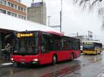 (258'853) - Bernmobil, Bern - Nr. 411/BE 716'411 - MAN am 22. Januar 2024 beim Bahnhof K�niz