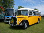 (262'933) - Bl�chlinger, Endingen - AG 69'937 - Saurer/T�scher (ex Dubach, Walde; ex Spescha, Andiast) am 25.