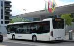 (279'541) - Schneider, Ermenswil - Nr. 16/SG 390'560 - Mercedes am 29. August 2025 beim Bahnhof Wattwil