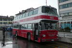 (280'742) - Motorworld, Kemptthal - Nr. 601/ZH 147'239 - B�ssing (ex WV Winterthur Nr. 601; ex WV Winterthur Nr. 201; ex Amt f�r Luftfahrt, Z�rich Nr. 47; ex Swissair, Z�rich Nr. 23) am 27. September 2025 beim Bahnhof W�denswil 