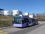 (203'186) - TPF Fribourg - Nr. 595/FR 300'440 - Mercedes am 24. M�rz 2019 in Granges-Paccot, Forum-Fribourg