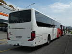 (249'018) - TPF Fribourg - Nr. 1069/FR 301'575 - Setra (ex CJ Tramelan Nr. 122) am 22. April 2023 beim Bahnhof Grenchen S�d