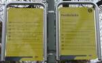 (157'717) - STI-Haltestellenschilder - Thun, Postbr�cke - am 8.
