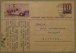 (232'989) - PTT-Postkarte � 10 Rappen - Ufficio Postale-Automobile - am 19.