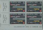 (244'884) - Briefmarken von 1959 f�r das Verkehrshaus der Schweiz am 9.