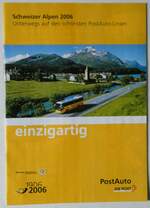 (246'637) - PostAuto Schweizer Alpen 2006 am 26.