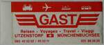 (249'806) - Kleber f�r Gast-Reisen am 7.