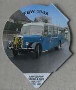 (263'782) - Kaffeerahm - FBW 1949 - am 17.