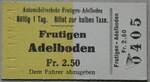 (282'891) - AFA-Einzelbillet vom 11.