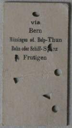 (283'181) - AFA-Einzelbillet vom ^5.