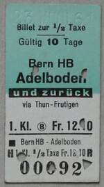 (283'383) - AFA-Einzelbillet vom 23.