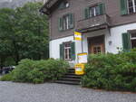 (228'227) - PostAuto-Haltestelle am 20. September 2021 in Tr�mmelbach, Tr�mmelbachf�lle