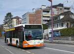 (259'984) - RBS Worblaufen - Nr. 3/BE 767'003 - Mercedes am 3. M�rz 2024 beim Bahnhof Zollikofen Steinibach
