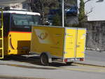 (215'005) - PostAuto Graub�nden - GR 143'004 - Conrad Gep�ckanh�nger am 1. M�rz 2020 in Laax, Post