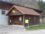 (203'721) - PostAuto-Haltestelle am 15. April 2019 in Beurnev�sin, Post