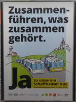 (193'910) - Plakat f�r Zusammenf�hren, was zusammen geh�rt.