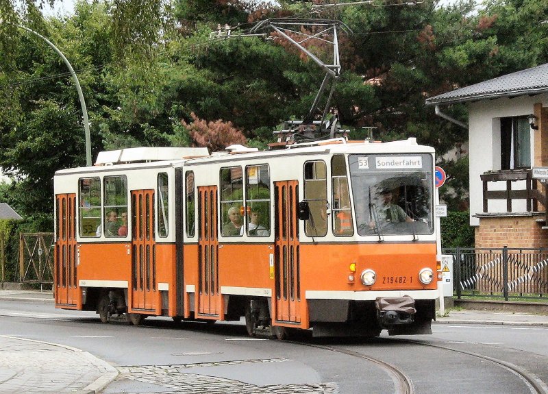 Tw 482 im Berliner Norden, Sommer 2008